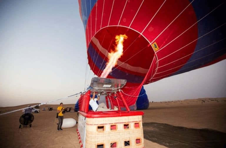 Dubai: Hot Air Balloon