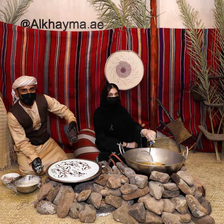 Ethnic Emirati Cuisine at Al Khayma Heritage House